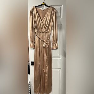 Baltic Born gold maxi dress XL